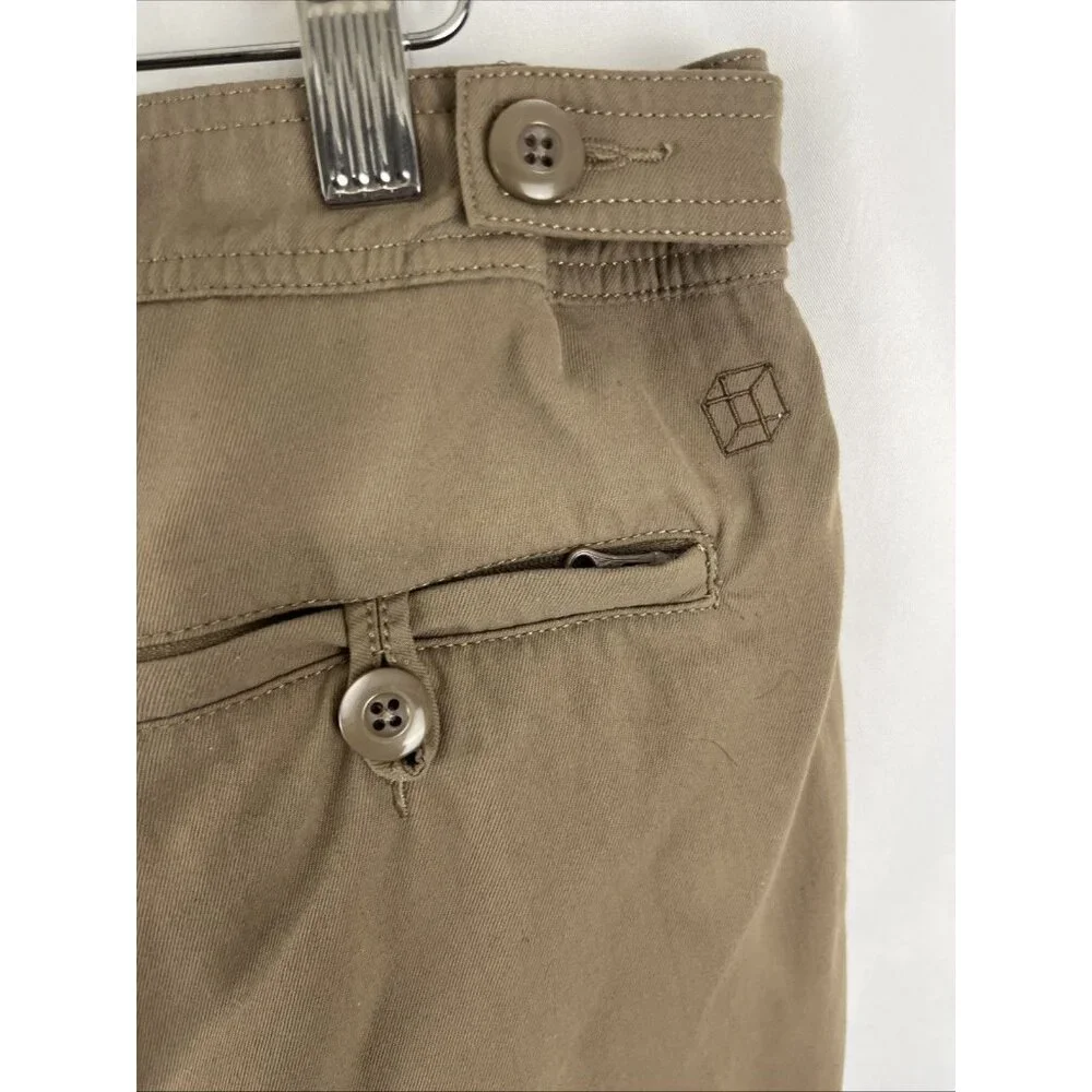 Clothing Arts P-Cubed Pickpocket Proof Beige Nylon Pants Men's Size 34X34 - Picture 5 of 11